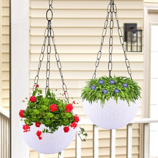 balcony hanging planters by SD Gallery