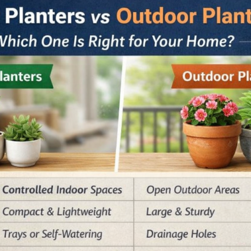 Indoor Planters vs Outdoor Planters: Which One Is Right for Your Home?