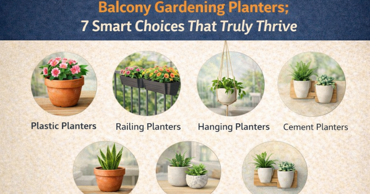 Balcony Gardening Planters