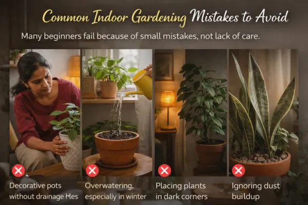 Common Indoor Gardening Mistakes to Avoid