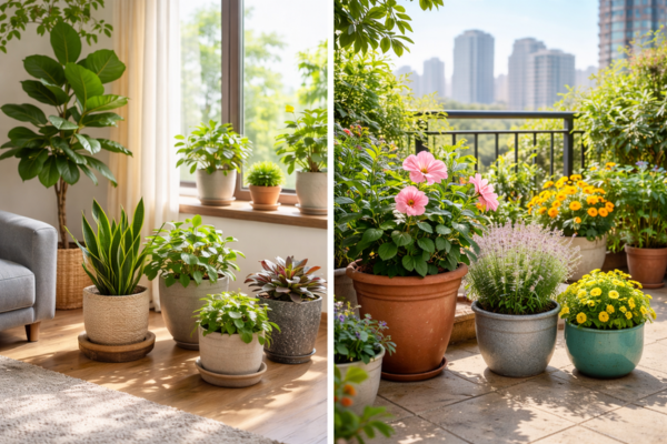 Indoor and Outdoor Planters Guide in Delhi NCR: Understanding the Environment