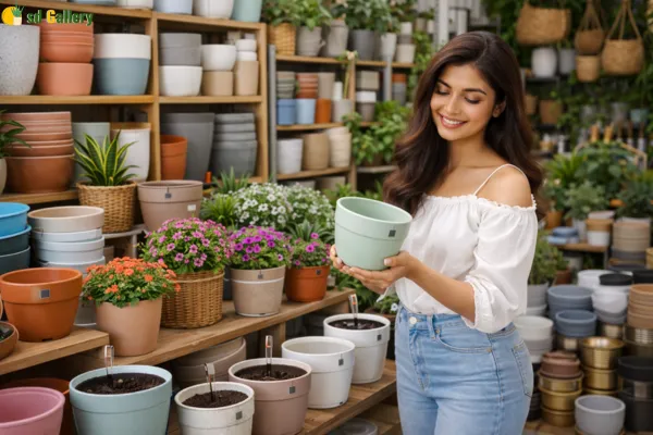 flower pot shop in Delhi