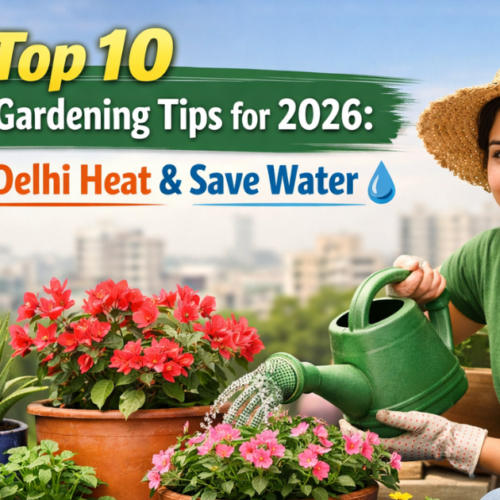 Top 10 Container Gardening Tips for 2026: Beat Delhi Heat & Save Water