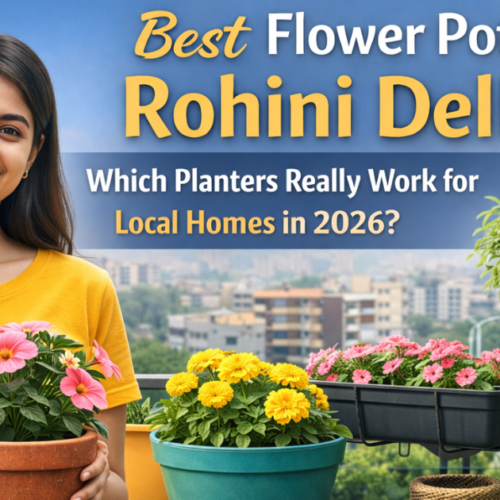 Best Flower Pots in Rohini Delhi: Which Planters Really Work for Local Homes in 2026?