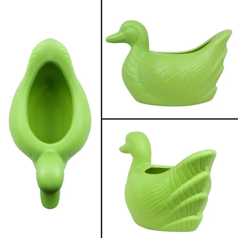 Duck shape plastic planter pot