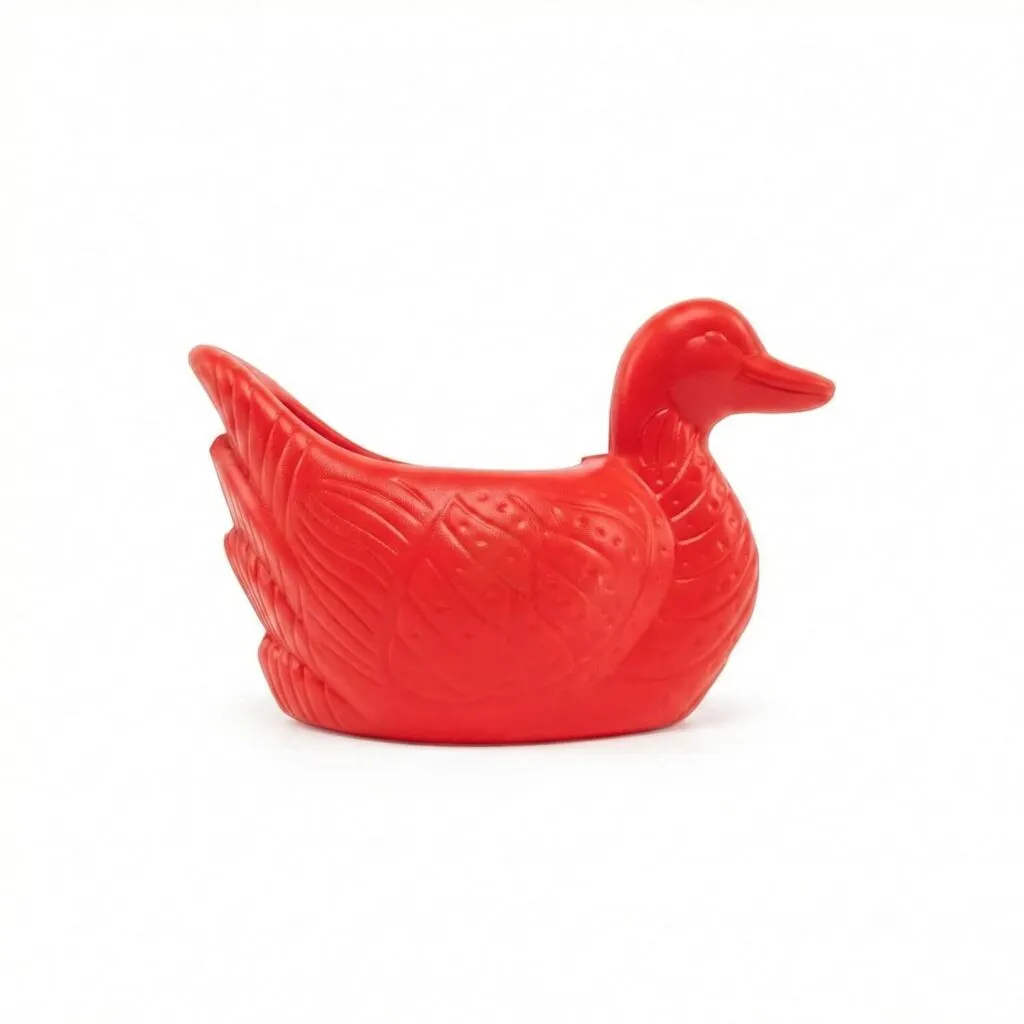 Duck shape plastic planter pot