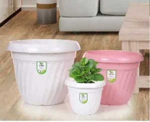 SD Gallery Jimmy Plastic Flower Pot