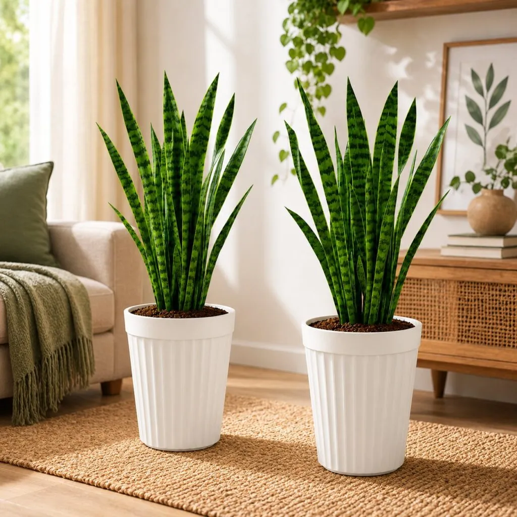 14 inch white Eiffel tower plastic flower pot