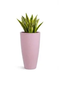 18 Inch Marble Pink Large Plastic Flower Pot Indoor Outdoor