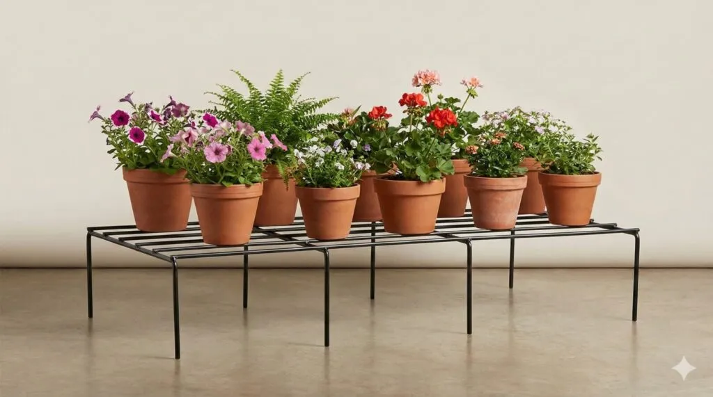 SD Gallery heavy duty metal plant stand